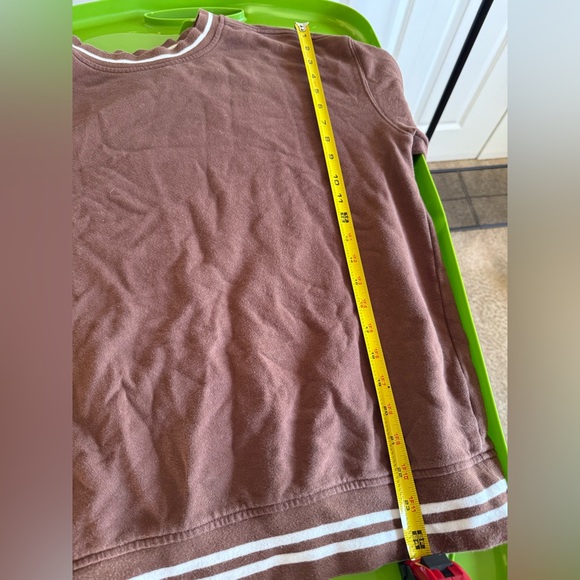 Goodfellow & Co Rust (Orange/Brown) Sweatshirt (Size M) - Picture 4 of 5